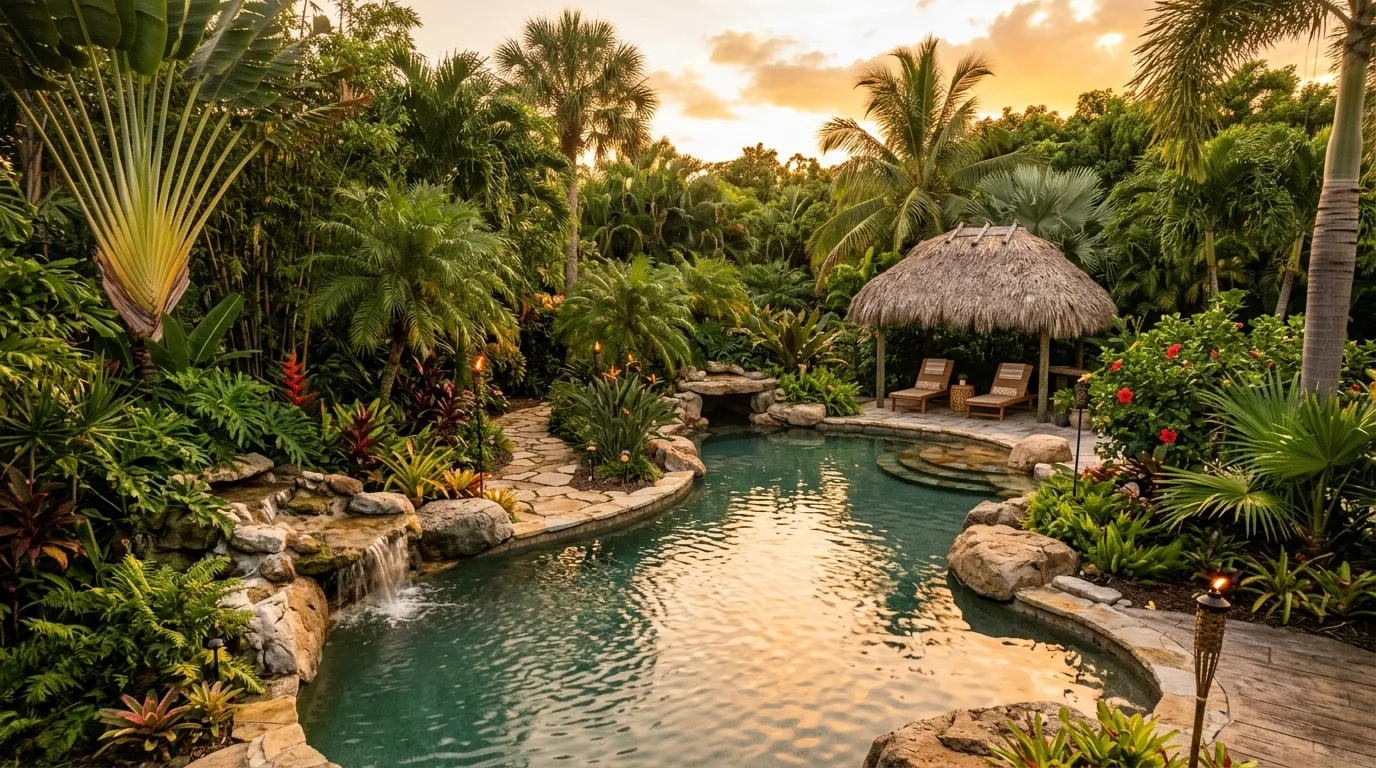 14 Vibrant Tropical Landscaping Ideas for a Lush Paradise idea 3