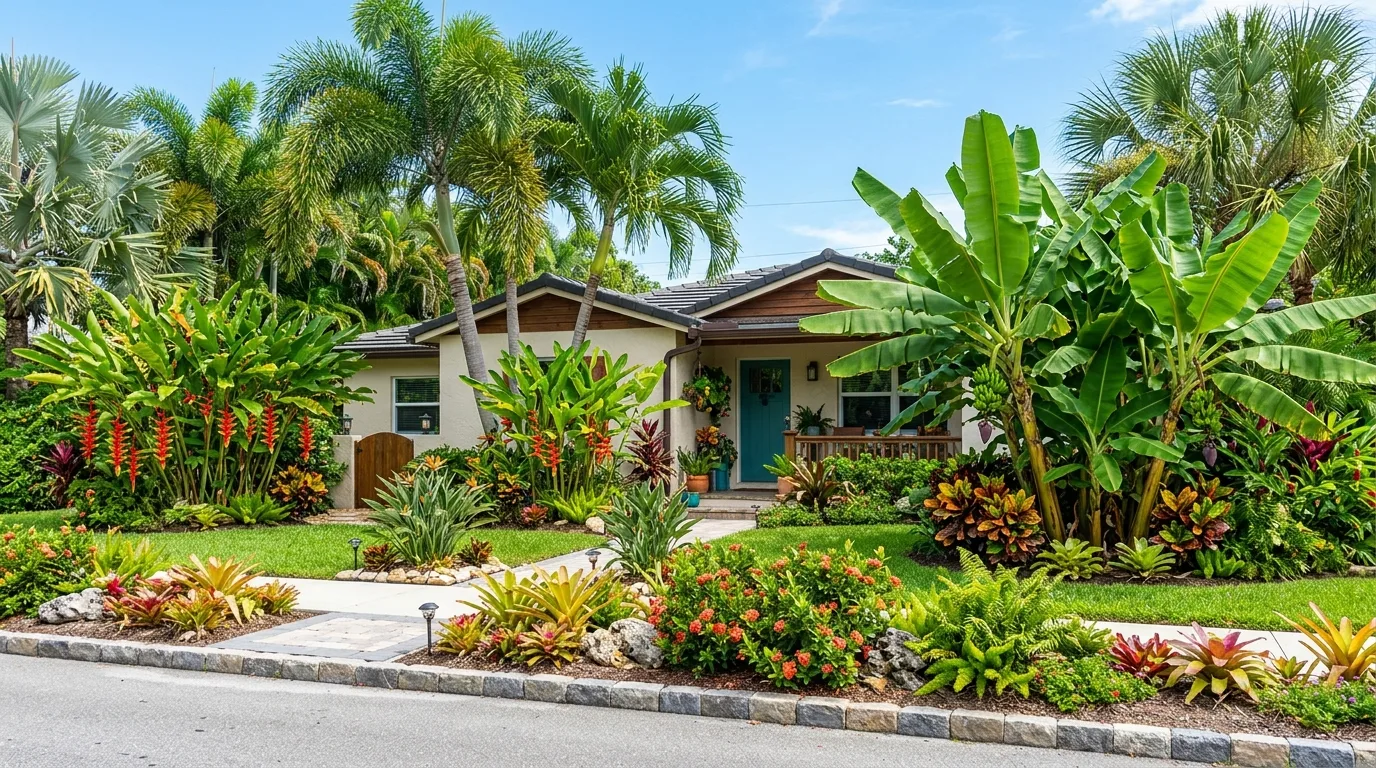 14 Vibrant Tropical Landscaping Ideas for a Lush Paradise idea 4