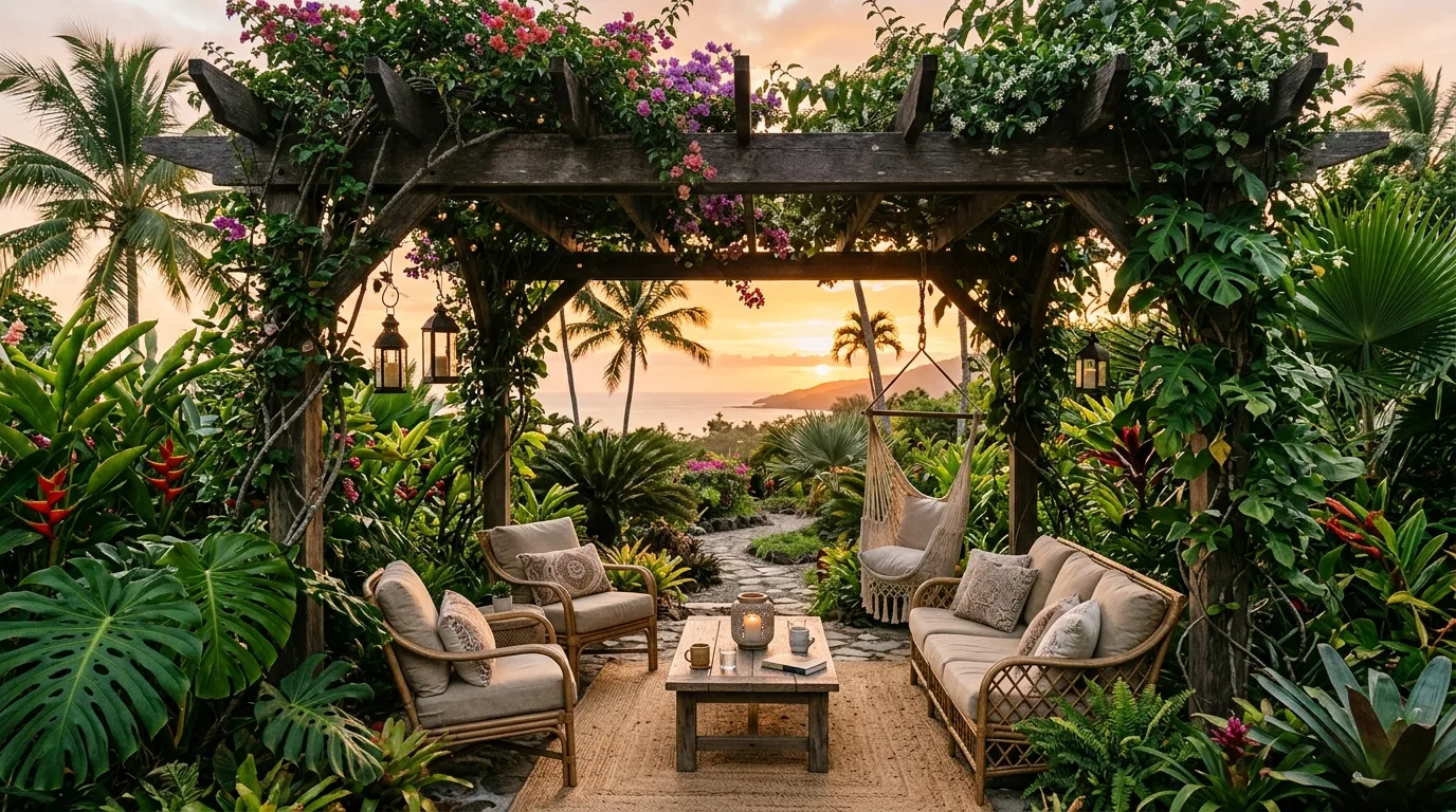 14 Vibrant Tropical Landscaping Ideas for a Lush Paradise idea 9